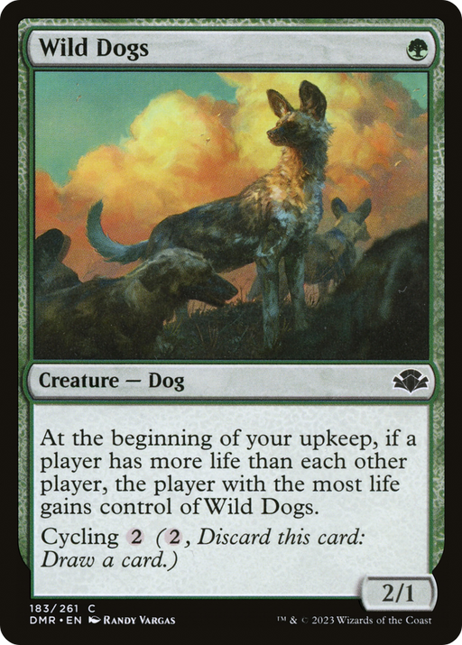 Wild Dogs (DMR-183) [Dominaria Remastered] MTG Single Wizards of the Coast