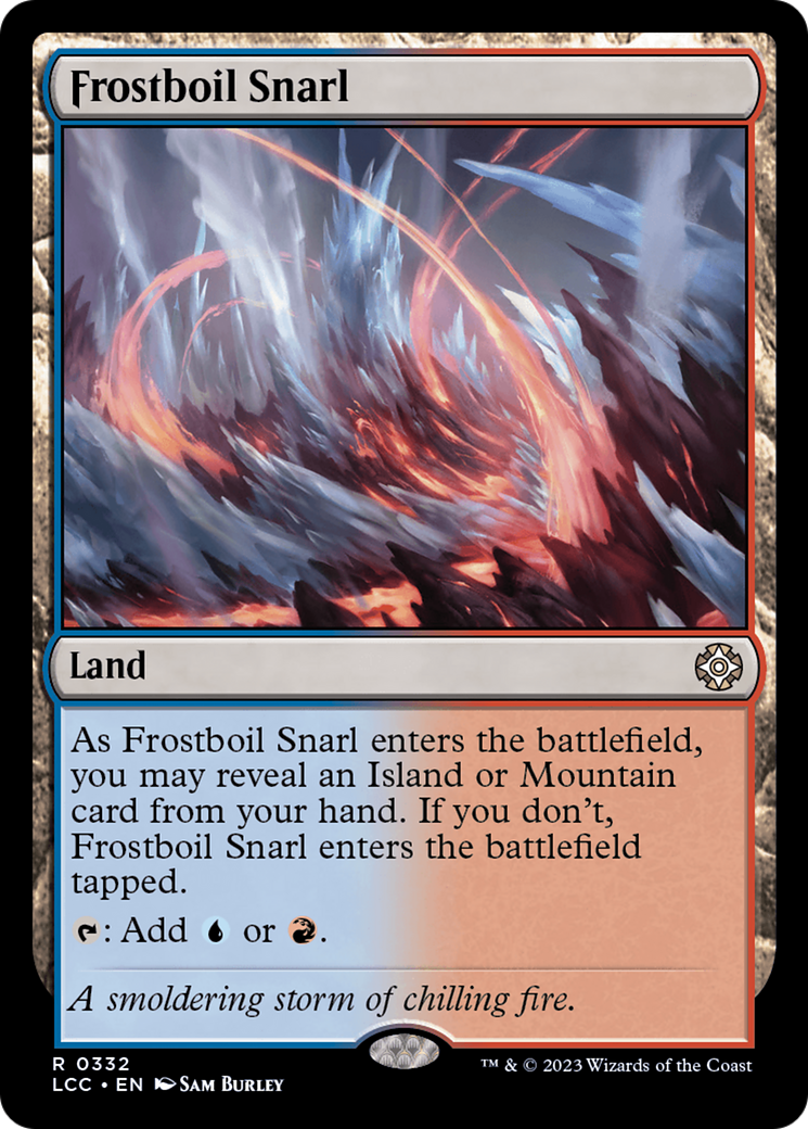 Frostboil Snarl (LCC-332) [The Lost Caverns of Ixalan Commander] MTG Single Wizards of the Coast