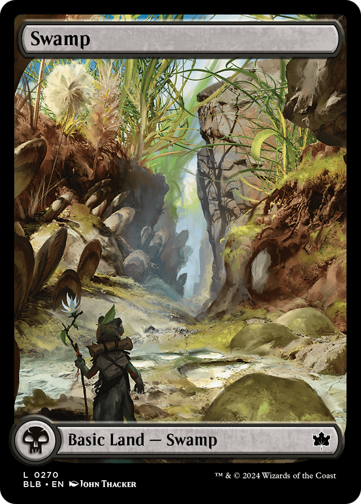 Swamp (0270) (BLB-270) [Bloomburrow] MTG Single Wizards of the Coast