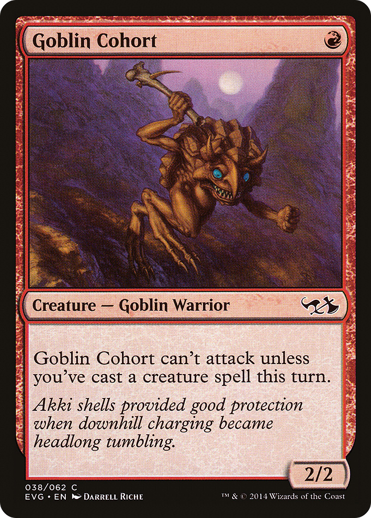 Goblin Cohort (DD3-) [Misc] Duel Decks Anthology: Elves vs. Goblins MTG Single Wizards of the Coast