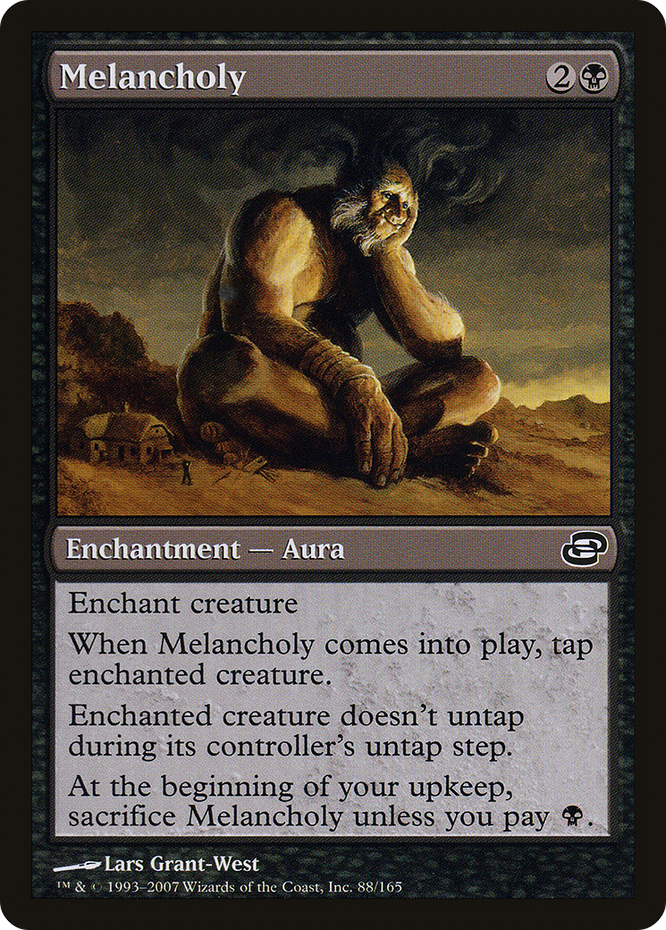 Melancholy (PLC-088) [Planar Chaos] (colorshifted) Foil MTG Single Planar Chaos