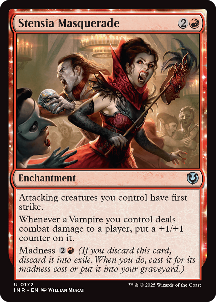 Stensia Masquerade (INR-172) [Innistrad Remastered] MTG Single Wizards of the Coast