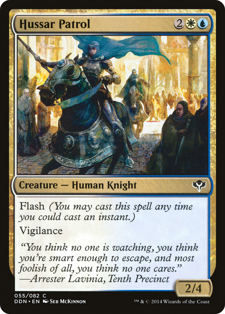 Hussar Patrol (DDN-055) [Misc] Duel Decks: Speed vs. Cunning MTG Single Wizards of the Coast