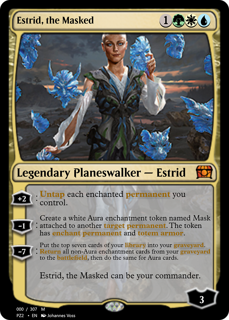 Estrid, the Masked (PZ2-70739) [Digital] Treasure Chest Foil MTG Single Wizards of the Coast