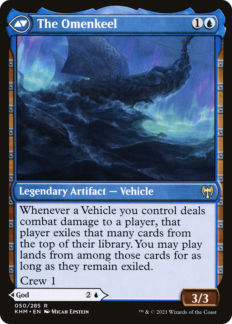 Cosima, God of the Voyage (KHM-050) [Kaldheim] Foil MTG Single Wizards of the Coast