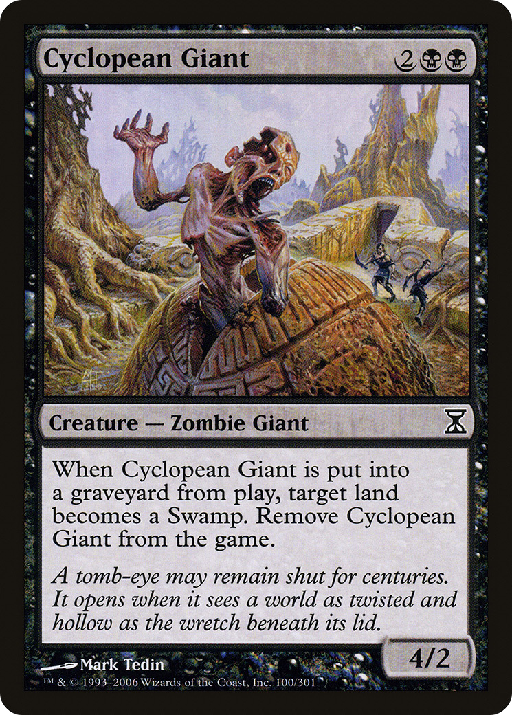 Cyclopean Giant (TSP-100) [Time Spiral] MTG Single Wizards of the Coast