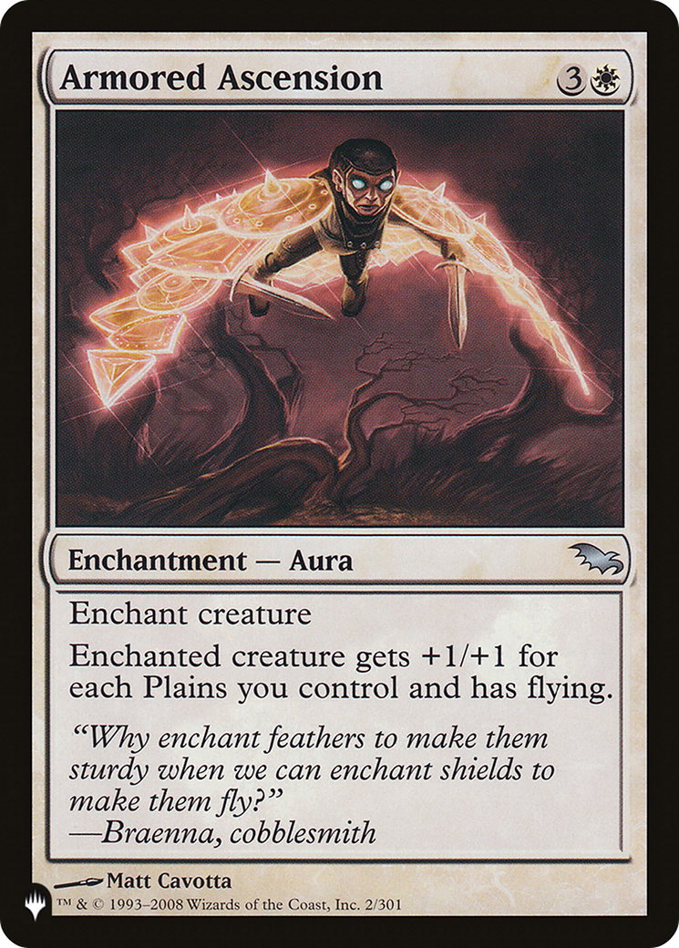 Armored Ascension (LIST-SHM-2) [Mystery Booster] The List MTG Single Wizards of the Coast