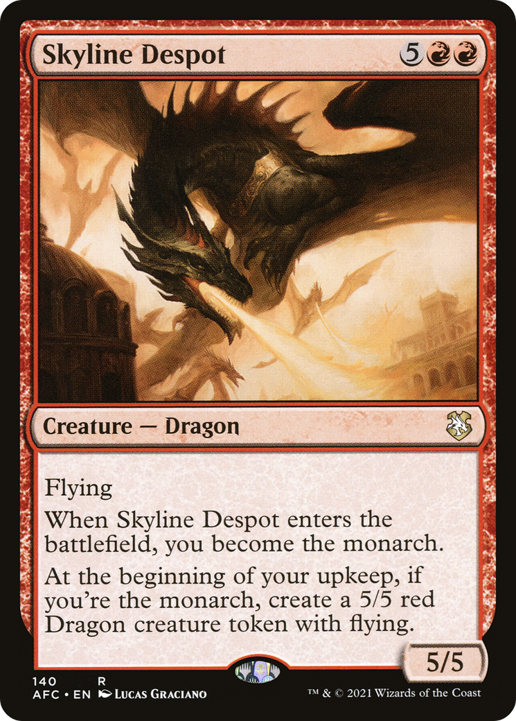 Skyline Despot (AFC-140) [Forgotten Realms Commander] MTG Single Wizards of the Coast