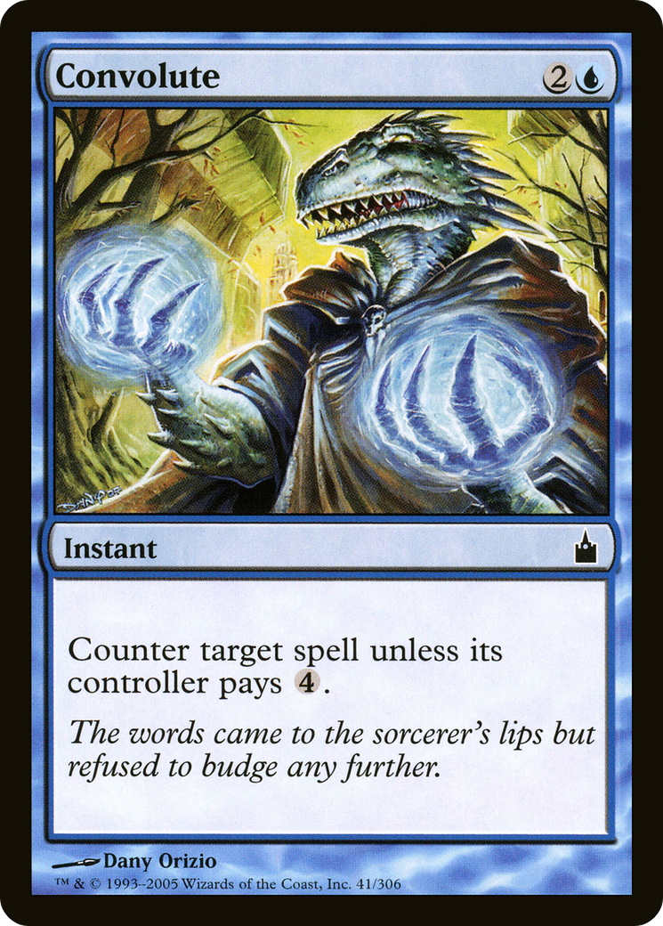 Convolute (RAV-041) [Ravnica: City of Guilds] MTG Single Wizards of the Coast