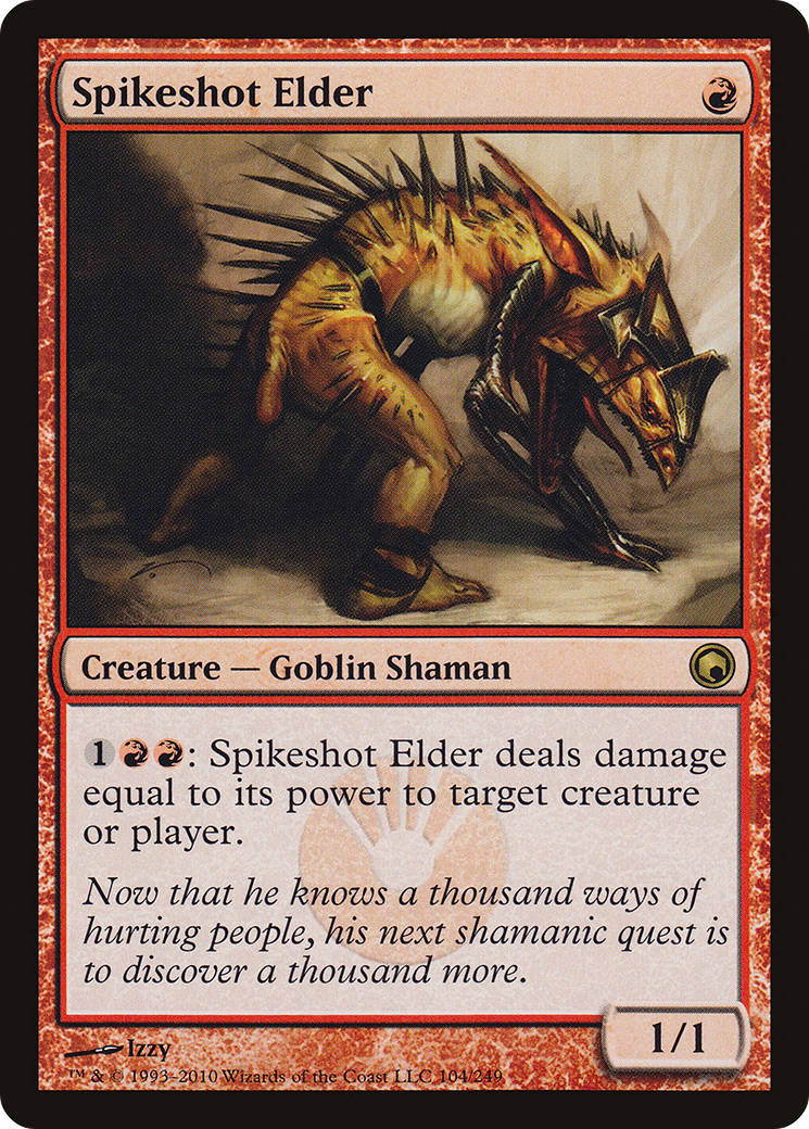 Spikeshot Elder (SOM-104) [Scars of Mirrodin] MTG Single Wizards of the Coast