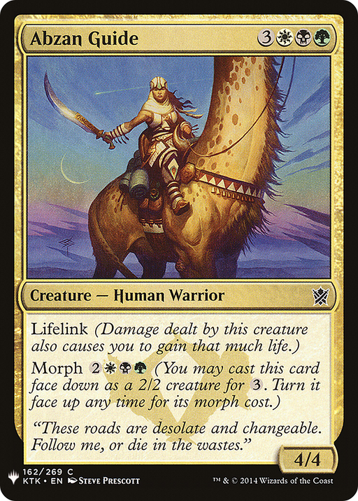 Abzan Guide (LIST-KTK-162) [Mystery Booster] The List MTG Single Wizards of the Coast
