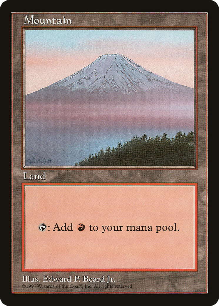 Mountain (APAC-013) [Misc] Asia Pacific Land Program MTG Single Wizards of the Coast