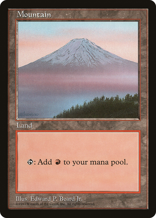 Mountain (APAC-013) [Misc] Asia Pacific Land Program MTG Single Wizards of the Coast