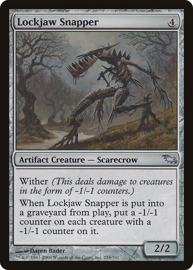 Lockjaw Snapper (SHM-255) [Shadowmoor] MTG Single Wizards of the Coast