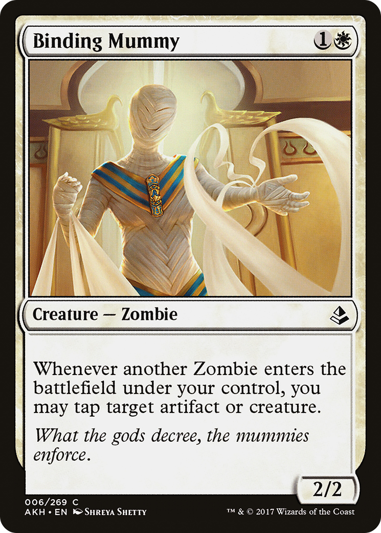 Binding Mummy (AKH-006) [Amonkhet] MTG Single Wizards of the Coast