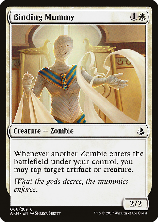 Binding Mummy (AKH-006) [Amonkhet] Foil MTG Single Wizards of the Coast