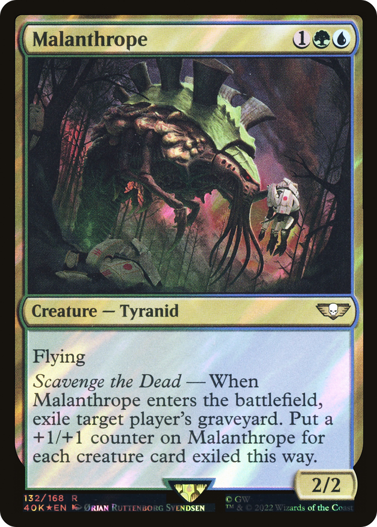 Malanthrope (40K-132★) [Warhammer 40,000 Commander] Foil MTG Single Wizards of the Coast
