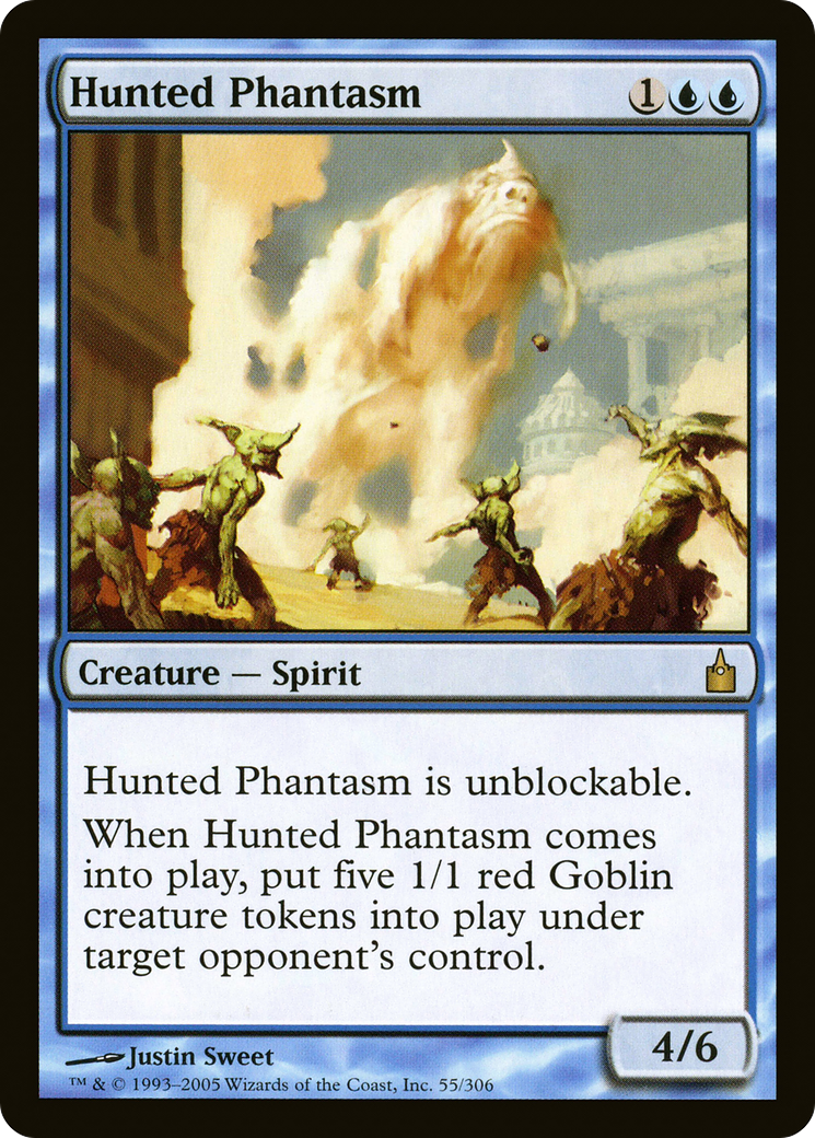 Hunted Phantasm (RAV-055) [Ravnica: City of Guilds] MTG Single Wizards of the Coast