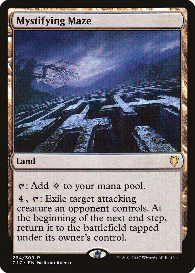 Mystifying Maze (C17-264) [Commander 2017] MTG Single Wizards of the Coast
