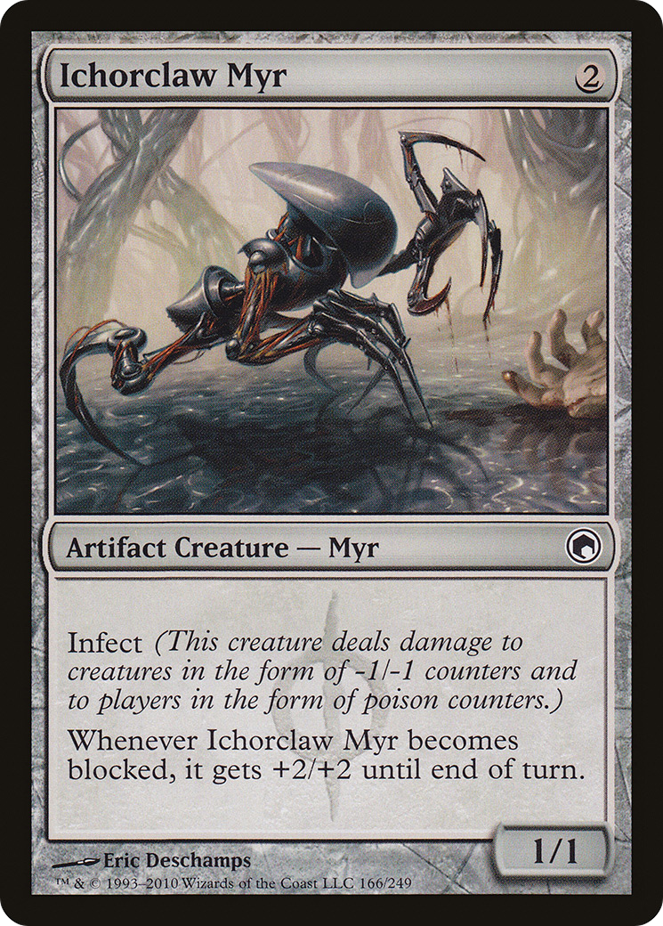 Ichorclaw Myr (SOM-166) [Scars of Mirrodin] Foil MTG Single Wizards of the Coast