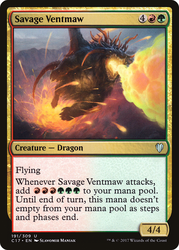 Savage Ventmaw (C17-191) [Commander 2017] MTG Single Wizards of the Coast