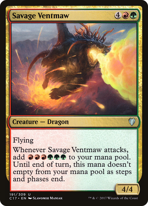 Savage Ventmaw (C17-191) [Commander 2017] MTG Single Wizards of the Coast