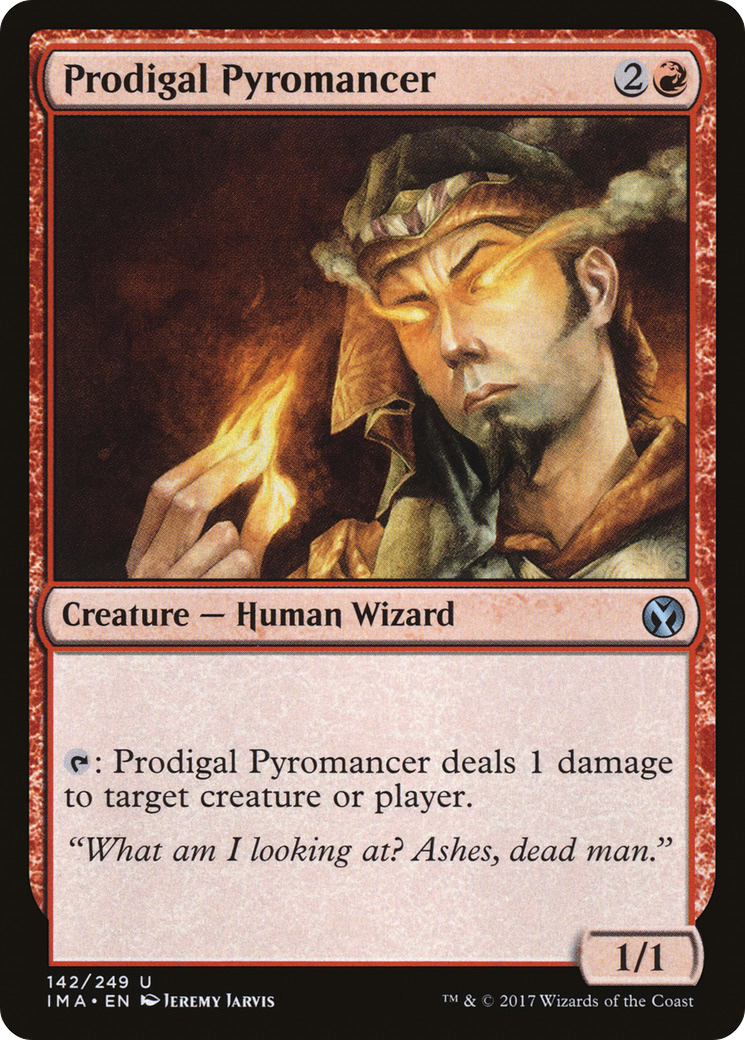 Prodigal Pyromancer (IMA-142) [Iconic Masters] Foil MTG Single Wizards of the Coast