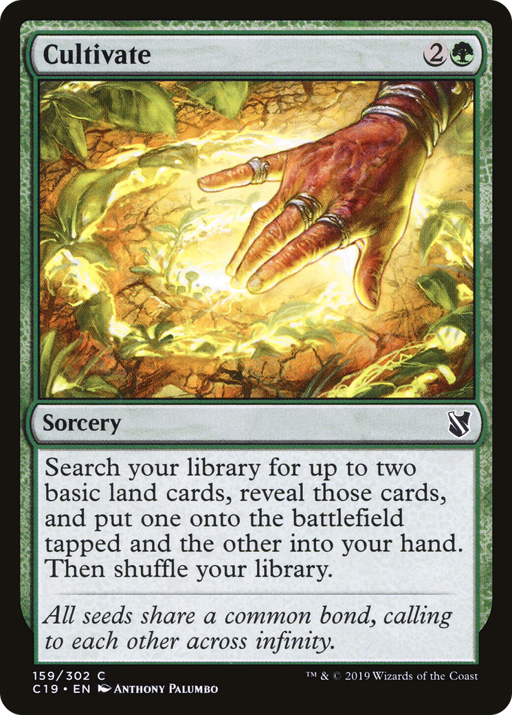 Cultivate (C19-159) [Commander 2019] MTG Single Wizards of the Coast