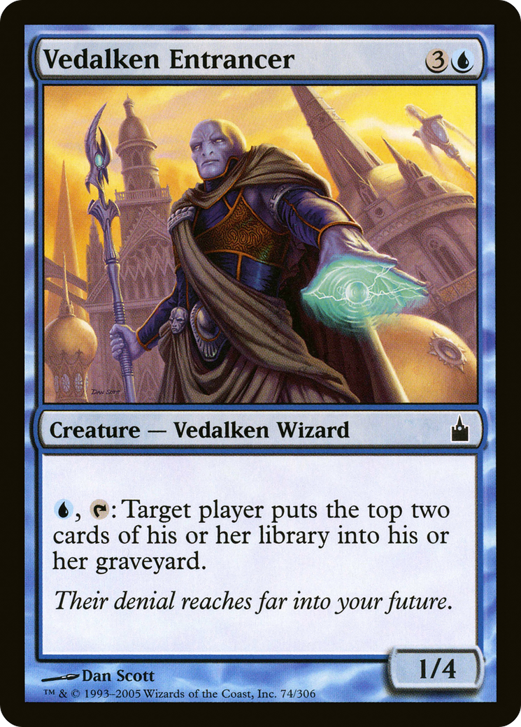 Vedalken Entrancer (RAV-074) [Ravnica: City of Guilds] Foil MTG Single Wizards of the Coast