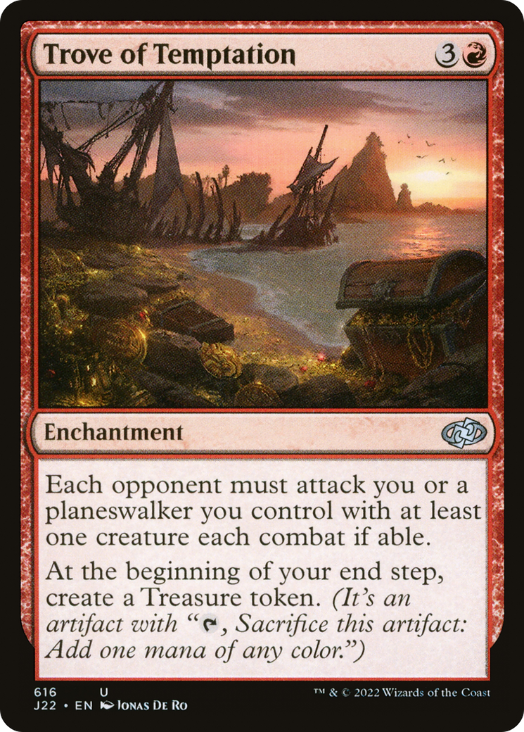 Trove of Temptation (J22-616) [Jumpstart 2022] MTG Single Wizards of the Coast