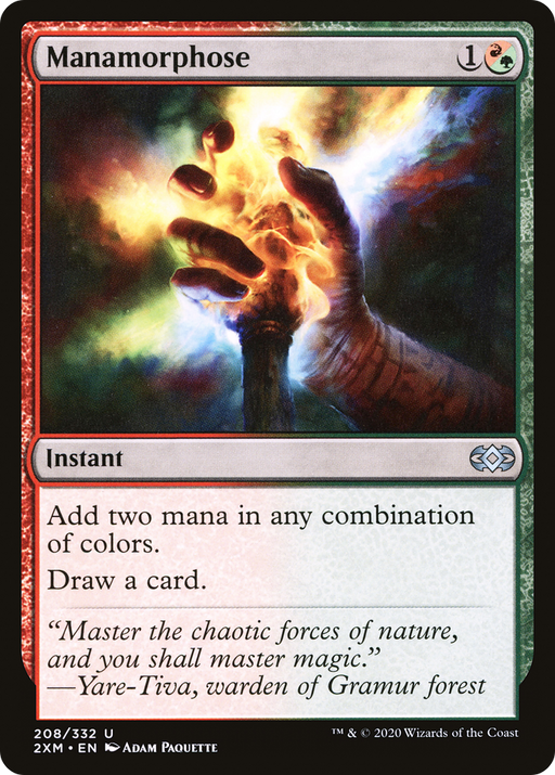 Manamorphose (2XM-208) [Double Masters] MTG Single Wizards of the Coast