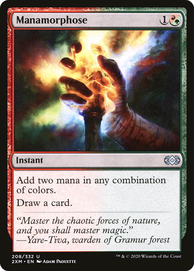 Manamorphose (2XM-208) [Double Masters] Foil MTG Single Wizards of the Coast