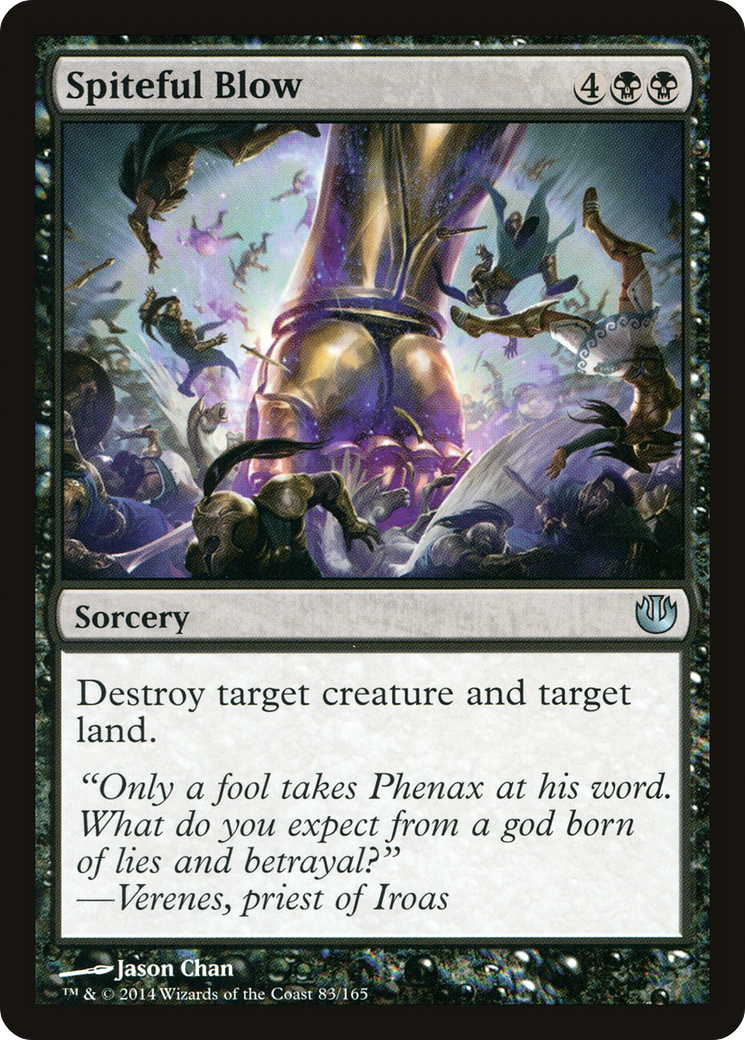 Spiteful Blow (JOU-083) [Journey into Nyx] MTG Single Wizards of the Coast