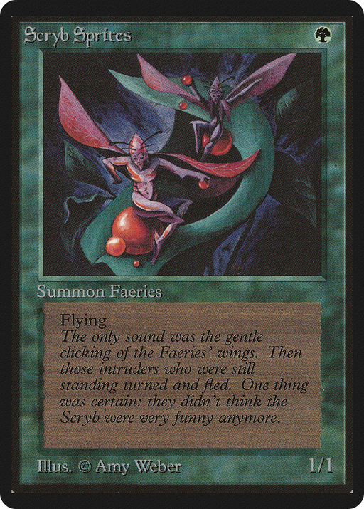 Scryb Sprites (LEB-216) [Oldschool] Limited Edition Beta MTG Single Wizards of the Coast