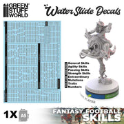 Green Stuff World: Fantasy Football Skills Decals Model Tools & Glue Green Stuff World