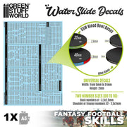 Green Stuff World: Fantasy Football Skills Decals Model Tools & Glue Green Stuff World