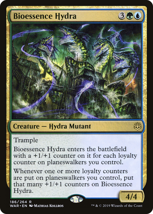 Bioessence Hydra (WAR-186) [War of the Spark] MTG Single Wizards of the Coast