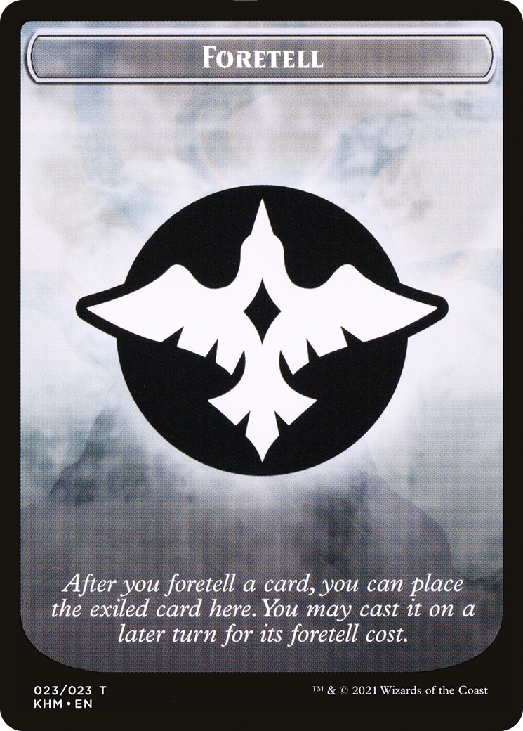 Foretell (TKHM-023) [Tokens] Kaldheim Tokens MTG Single Wizards of the Coast