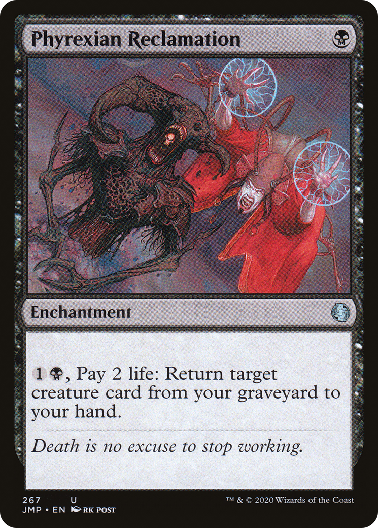 Phyrexian Reclamation (JMP-267) [Jumpstart] MTG Single Wizards of the Coast