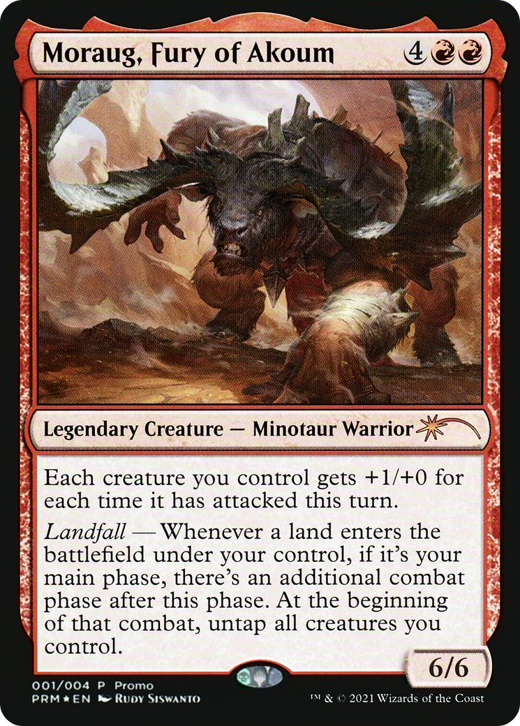 Moraug, Fury of Akoum (UMP-001) [Misc] Year of the Ox 2021 Foil MTG Single Wizards of the Coast