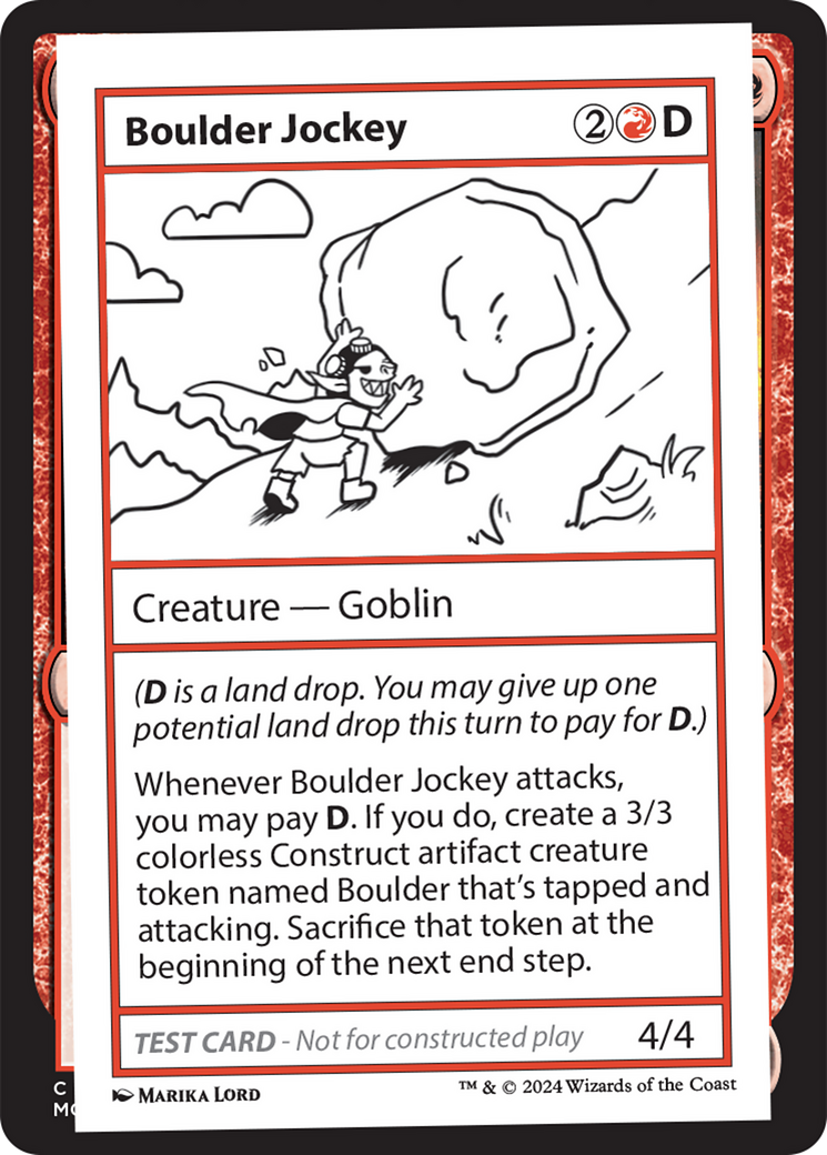 Boulder Jockey (MB2PC-) [Mystery Booster] Mystery Booster 2 MTG Single Wizards of the Coast