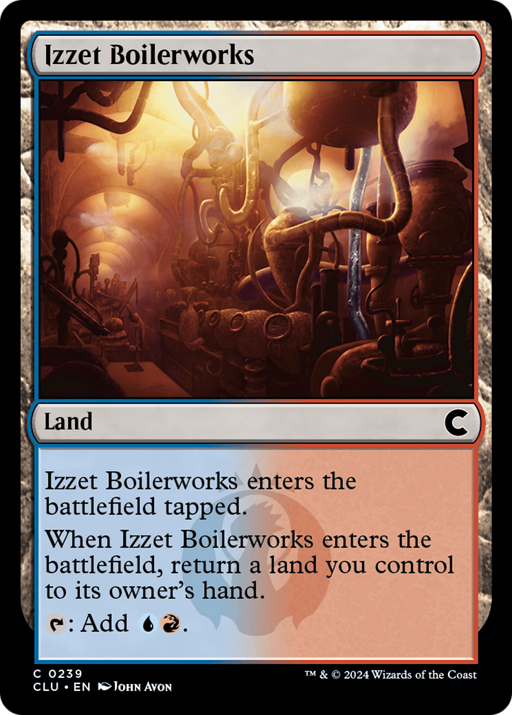 Izzet Boilerworks (CLU-239) [Ravnica: Clue Edition] MTG Single Wizards of the Coast