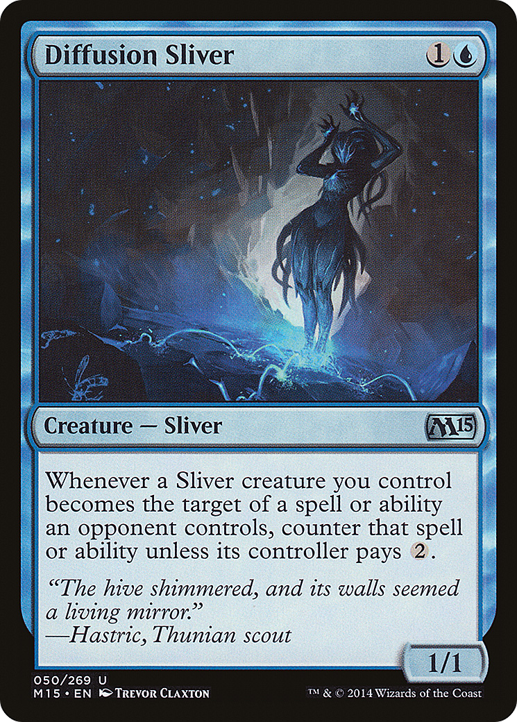 Diffusion Sliver (M15-050) [Magic 2015] MTG Single Wizards of the Coast