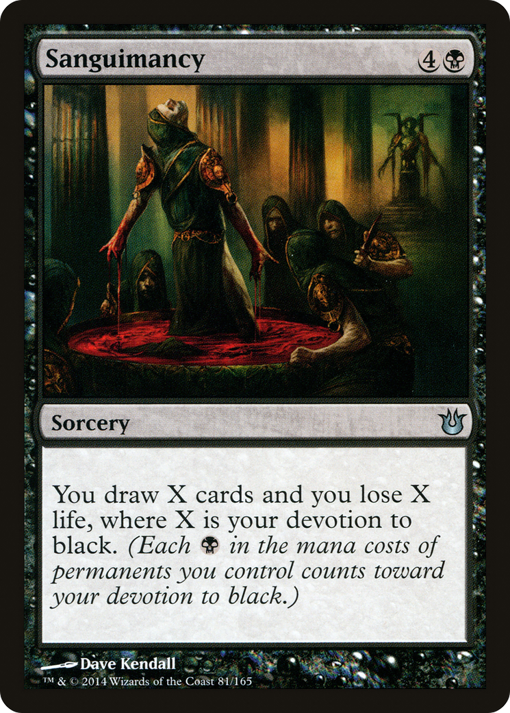 Sanguimancy (BNG-081) [Born of the Gods] Foil MTG Single Wizards of the Coast