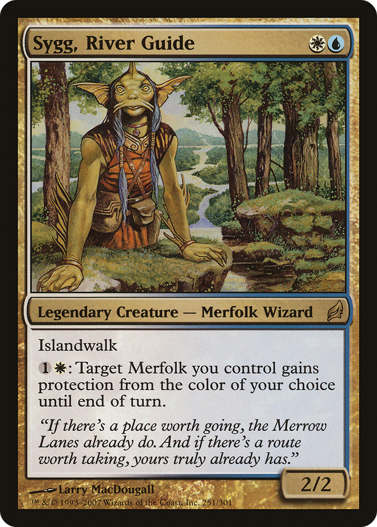 Sygg, River Guide (LRW-251) [Lorwyn] MTG Single Wizards of the Coast