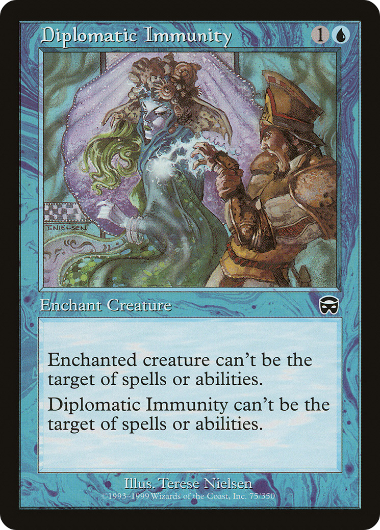 Diplomatic Immunity (MMQ-075) [Mercadian Masques] Foil MTG Single Wizards of the Coast