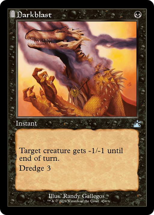 Darkblast (RVR-454) [Ravnica Remastered] Foil MTG Single Wizards of the Coast
