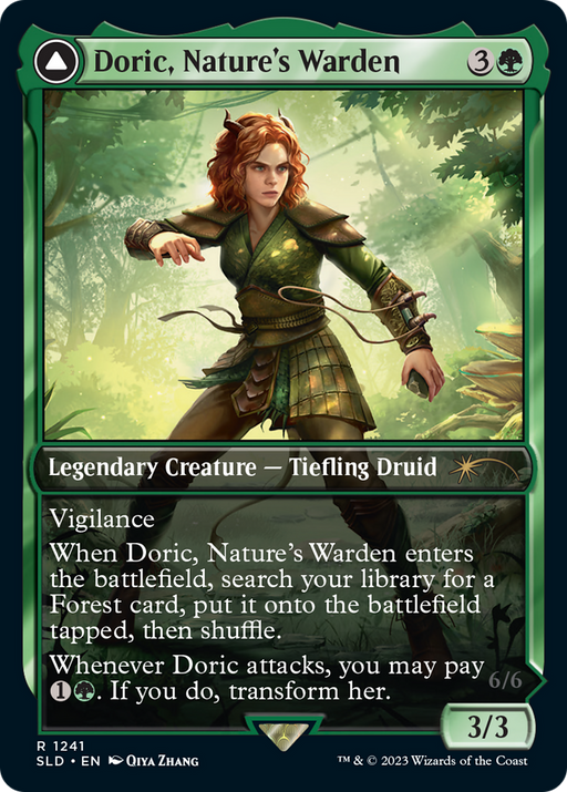 Doric, Nature's Warden (SLD-1241) [Secret Lair] Drop MTG Single Wizards of the Coast