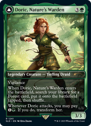 Doric, Nature's Warden (SLD-1241) [Secret Lair] Drop Foil MTG Single Wizards of the Coast