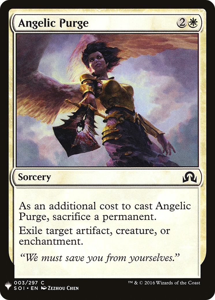 Angelic Purge (LIST-SOI-3) [Mystery Booster] The List MTG Single Wizards of the Coast